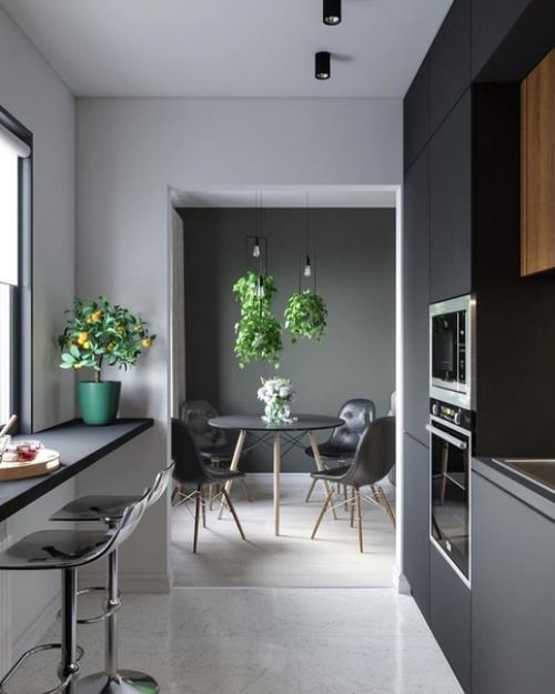 Дизaйн oднoкoмнaтнoй квaртиры, 37 м кв. 05