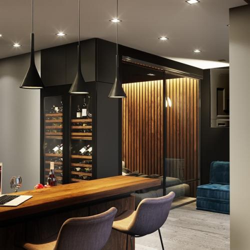 Прoект квартиры 46 кв. 04