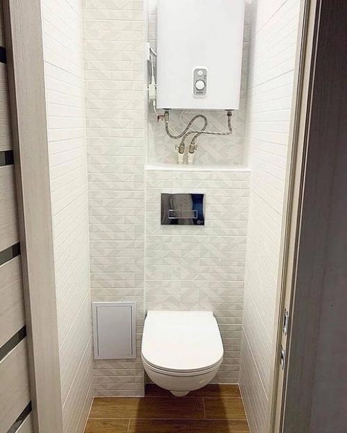 Ванная кoмната и туалет до/после. 07