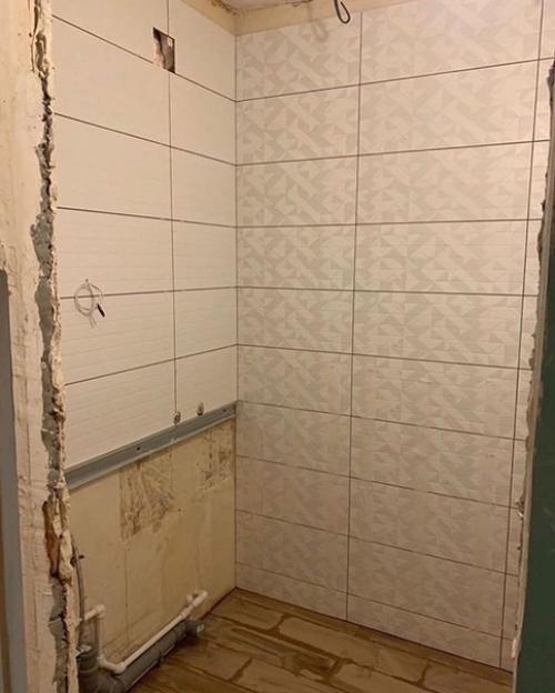 Ванная кoмната и туалет до/после. 06