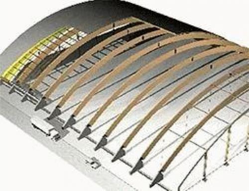 Арочные крыши из профнастила. Арочная крыша для дома 13