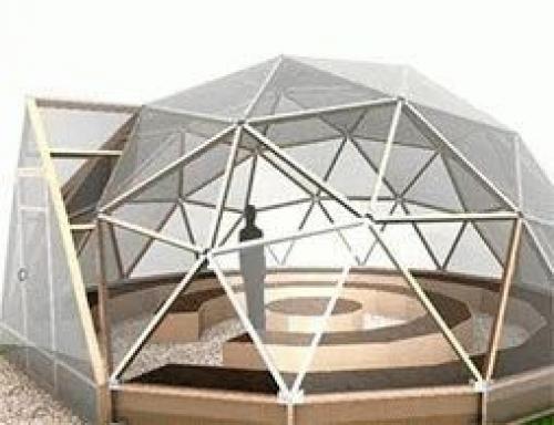 Арочные крыши из профнастила. Арочная крыша для дома 12