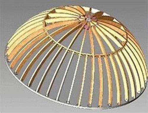 Арочные крыши из профнастила. Арочная крыша для дома 11