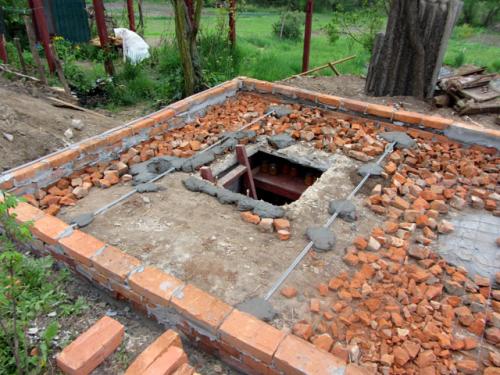 Как правильно построить погреб в сарае. Как сделать погреб в сарае самостоятельно