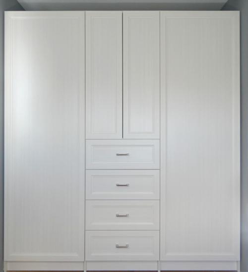 Шкаф в нише своими руками. Хозяин квартиры преобразил нишу в комнате. А главное удалось разместить все необходимое