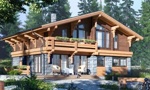 Дома из оцилиндрованного бревна. Как выбрать бревна для дома 04