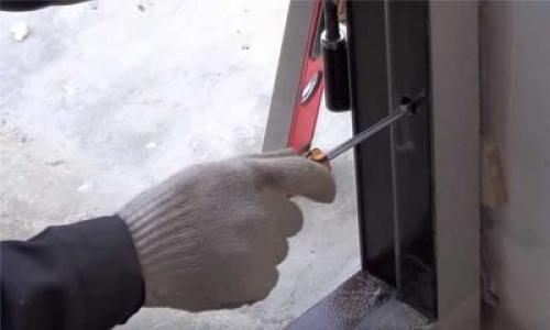 Установка пластиковых дверей в газобетон. Метод установки изделия в газобетон