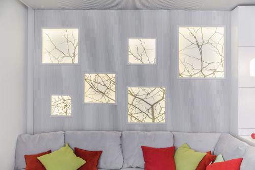 Изготовление фальш окон с подсветкой. Красивое фальшокно с подсветкой для квартиры