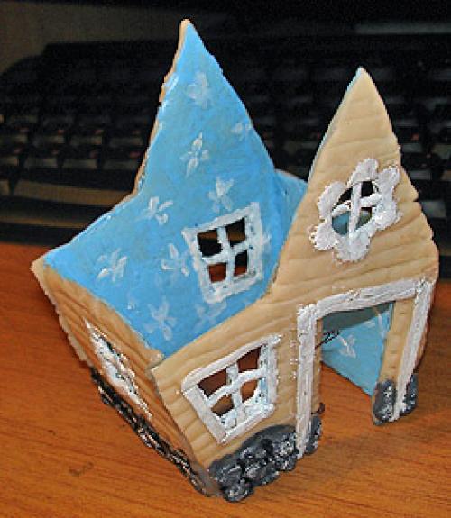 Домики для гномиков своими руками. Домик для гнома из пластика