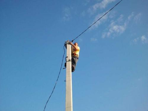 Ввод кабеля в дом. Подвод электроэнергии по воздуху