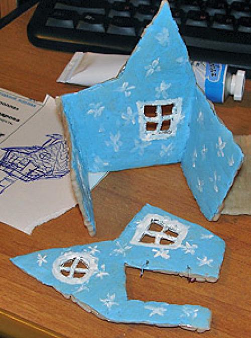 Домики для гномиков своими руками. Домик для гнома из пластика