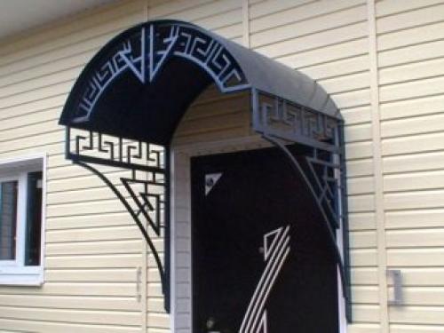 Крыльцо из металла в дом. Металл: плюсы и минусы 17 Крыльцо из металла в дом. Металл: плюсы и минусы 17