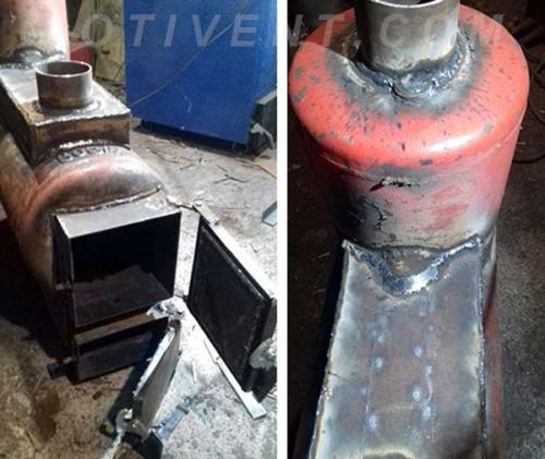 Металл для печи на дровах. Изготовление буржуйки – пошаговая инструкция