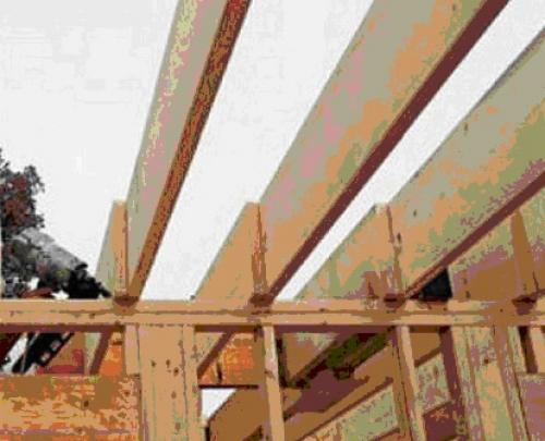 Перекрытия в каркасном доме. Перекрытие над первым этажом