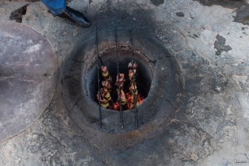 Передвижной тандыр своими руками. По типу установки