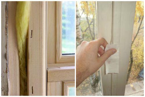 Как утеплить окна на зиму. Утепление деревянных окон