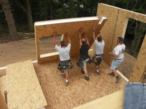 Дом из сэндвич панелей своими руками. Первые шаги