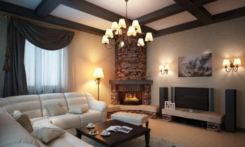 Внутренняя отделка деревянных домов и коттеджей. Отделка стен в доме: обзор лучших материалов и технологий. 90 фото вариантов дизайна стен в частном доме