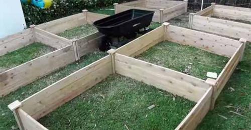 Высокие грядки. Как сделать высокие грядки своими руками.