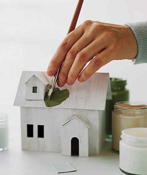 Как сделать домик в доме. Как сделать домик из картона самостоятельно