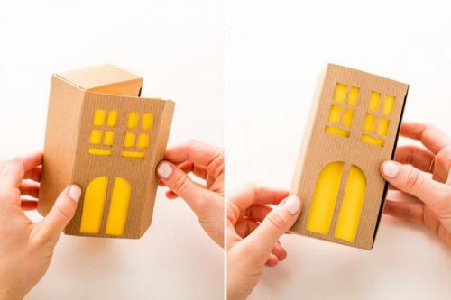 Как сделать домик в доме. Как сделать домик из картона самостоятельно