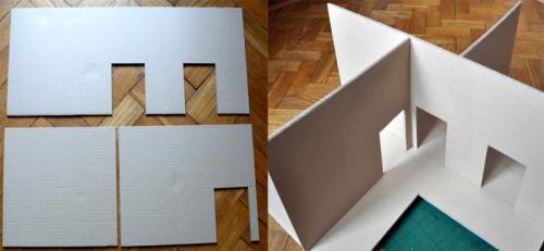 Как сделать домик в доме. Как сделать домик из картона самостоятельно