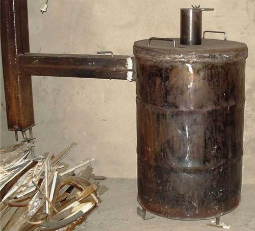 Печи своими руками из металла для гаража. Особенности отопления гаража