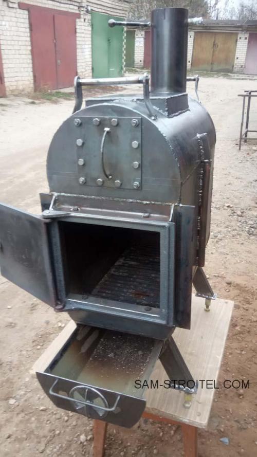 Печи своими руками из металла. Печь своими руками из металла