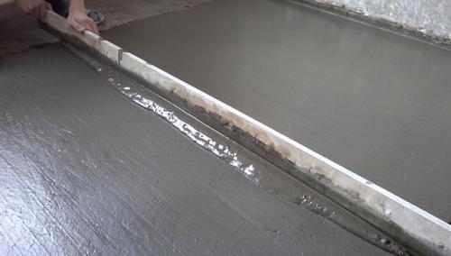 Бетонный пол на деревянные лаги. Технология фиксации на лаги 02