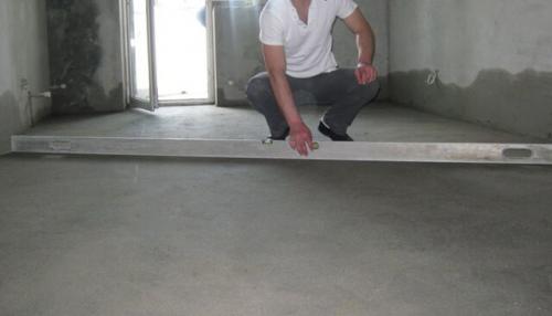 Бетонный пол на деревянные лаги. Технология фиксации на лаги 01
