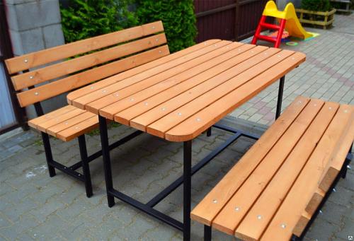 Как сделать лавочку из проф трубы. Лавочка из профильной трубы своими руками