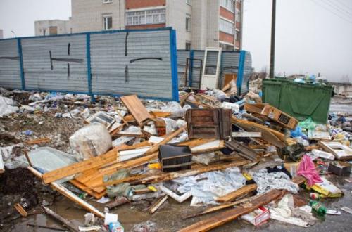 Контейнер для строительного мусора. Вывоз строительного мусора при помощи мусорного контейнера