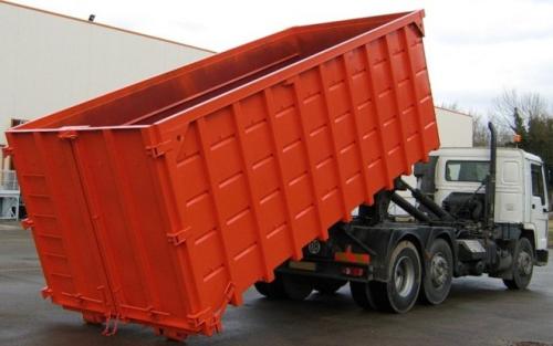 Контейнер для строительного мусора. Вывоз строительного мусора при помощи мусорного контейнера
