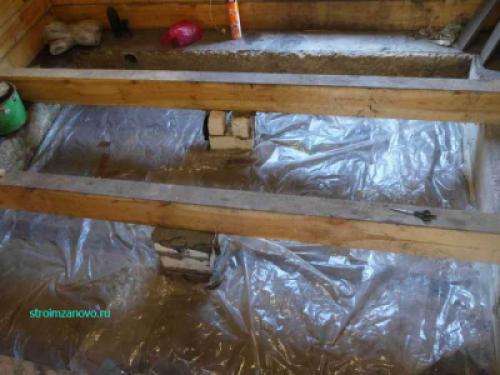 Гидроизоляция подполья в деревянном доме. Гидроизоляция подпольного пространства в частном доме