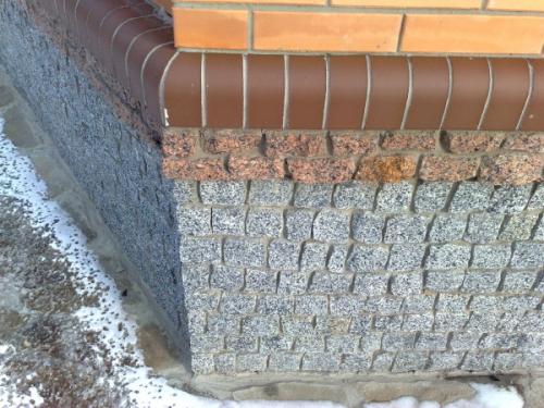 Внутренняя отделка Стен цокольного этажа. Наружные работы