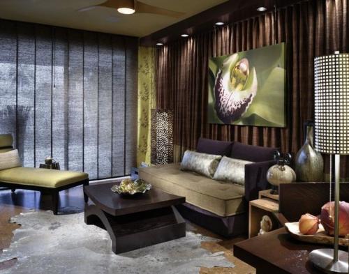 20 темных гостиных в современном стиле 20