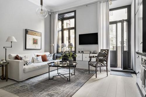 Необычная скандинавская квартира 01