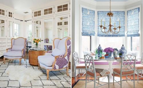 Лиловый с белым: 30 примеров сочетания 07