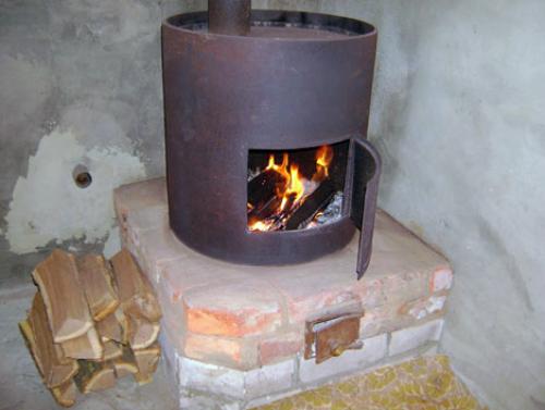 Печь для гаража своими руками. Особенности отопления гаража
