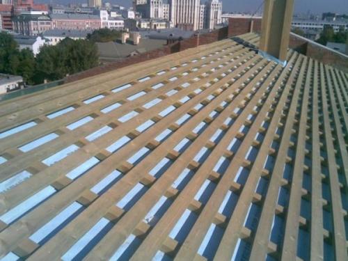 Металлическая обрешетка под профнастил кровли. Прочный настил: обрешётка для профнастила