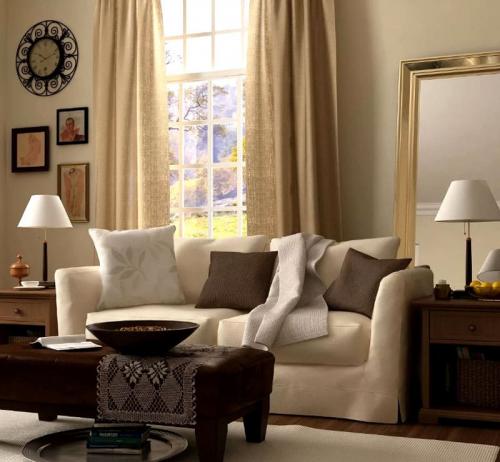 Какой цвет в интерьере подходит к бежевому. Бежевый цвет в интерьере: фото интересных решений