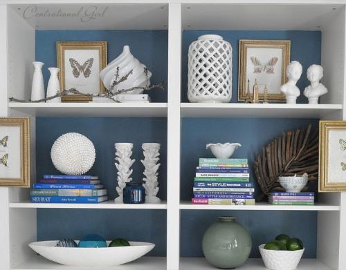 Стильные книжные полки: 20 примеров 10