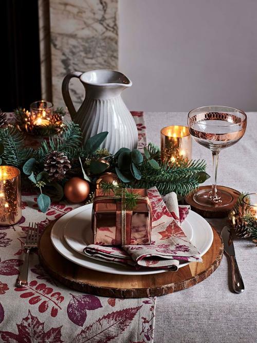 Порция вдохновляющих новогодних интерьеров 02