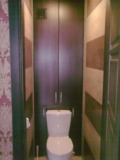 Как красиво закрыть трубы в туалете? 10