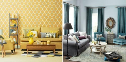 20 ярких современных гостиных 12