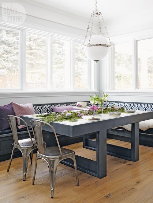 Рождество с фиолетовыми акцентами в Канаде 07