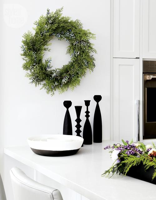 Рождество с фиолетовыми акцентами в Канаде 05