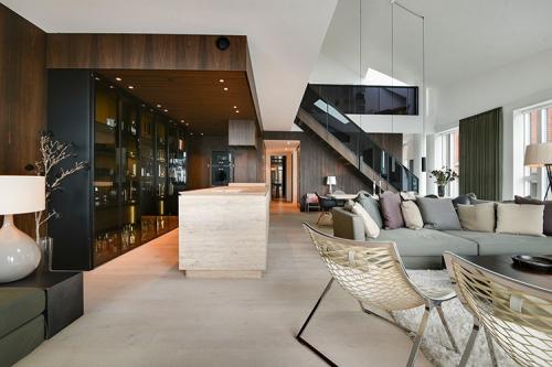 Квартира с видом на залив в Копенгагене 01