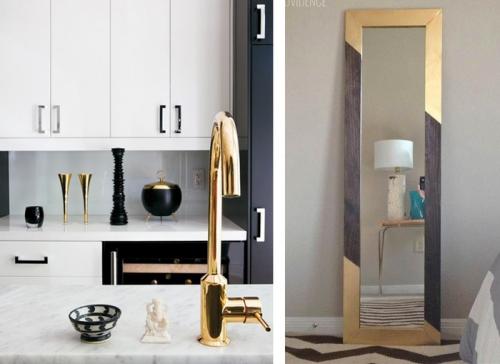 Золотые элементы в декоре 03