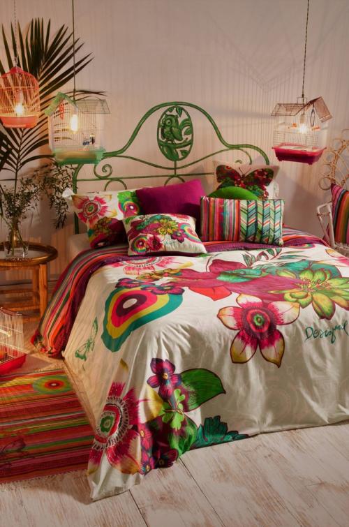 Буйство красок: 20 ярких спален 12